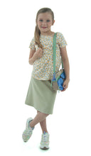 Load image into Gallery viewer, This Just Athletic Exercise Skirt for Girls Sizes, designed by Dressing For His Glory, is a must-have for the sweltering summer months. Crafted with high-performance sport fabric, it guarantees to keep you cool and dry, all while remaining incredibly durable and wrinkle-free.