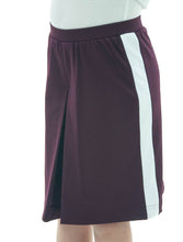 Load image into Gallery viewer, Athletic Two Pleater Culottes for Girl Sizes by Dressing For His Glory. Don't Sweat it! Our Athletic Two Pleater Culotte is perfect for all team sport activities. It is made with performance sports fabric that keeps you dry and comfortable. It has a straight cut with a smooth elastic waist. The soft pleat in the center front and back gives its name, "Two Pleater".