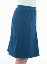 Load image into Gallery viewer, Athletic Two Pleater Culottes for Girl Sizes by Dressing For His Glory. Don't Sweat it! Our Athletic Two Pleater Culotte is perfect for all team sport activities. It is made with performance sports fabric that keeps you dry and comfortable. It has a straight cut with a smooth elastic waist. The soft pleat in the center front and back gives its name, "Two Pleater".