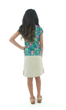 Load image into Gallery viewer, Girls Swim Straight Skort by Dressing For His Glory. Looking for a stylish and functional option for your little girl's swimwear? Our Swim Straight Skort is the perfect choice. Made with the highest-quality fabric, this skort offers a sleek look while also providing comfort and functionality. Your daughter will love wearing this skort to the beach or pool!