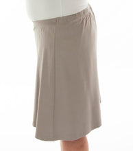 Load image into Gallery viewer, Knit Skort for Girls Plus Size by Dressing For His Glory The Knit Skort is made with top quality anti-pill knit fabric and is extremely comfortable!  It is a flare skirt, front and back, with loose fitting shorts underneath and it has a smooth elastic waist. The short are are 1" shorter than the skirt and are made in the same anti-pill knit fabric.