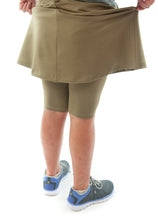 Load image into Gallery viewer, The Athletic Exercise Skirt / Girls Plus Size, designed by Dressing For His Glory,