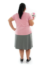 Load image into Gallery viewer, Athletic Exercise Skirt for Womens Plus Sizes by Dressing For His Glory  Athletic Exercise Skirt for Womens Plus Sizes by Dressing For His Glory is perfect for all team sports. It is made with performance sport fabric that keeps you dry. Bike shorts are attached to the waistband of the skirt and has an optional zipper pocket. The Athletic Exercise Skirt has a smooth flat elastic waistband and is great for any sport activity!