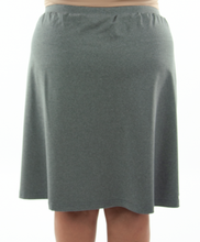 Load image into Gallery viewer, Athletic Exercise Skirt for Womens Plus Sizes by Dressing For His Glory  Athletic Exercise Skirt for Womens Plus Sizes by Dressing For His Glory is perfect for all team sports. It is made with performance sport fabric that keeps you dry. Bike shorts are attached to the waistband of the skirt and has an optional zipper pocket. The Athletic Exercise Skirt has a smooth flat elastic waistband and is great for any sport activity!