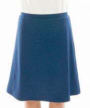 Load image into Gallery viewer, Athletic Exercise Skirt for Junior Sizes by Dressing For His Glory is perfect for all team sports is with performance sport fabric that keeps you dry. Bike shorts are attached to the waistband of the skirt and has an optional zipper pocket. The Athletic Exercise Skirt has a smooth flat elastic waistband. Great for any sport activity!