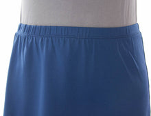 Load image into Gallery viewer, Athletic Exercise Skirt for Girls Sizes by Dressing For His Glory offers a perfect blend of modesty and comfort for girls. Its design allows for maximum movement while maintaining coverage. Ideal for sports and active lifestyles, this skirt provides both functionality and style. Bike shorts underneath are attached at the waistband.