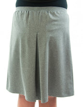 Load image into Gallery viewer, Athletic Two Pleater Culottes for Girl Plus Size by Dressing For His Glory is perfect for all team sport activities. It is made with performance sports fabric that keeps you dry and comfortable. It has a straight cut with a smooth elastic waist. The soft pleat in the center front and back gives its name, "Two Pleater".