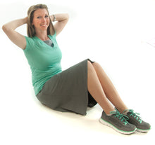 Load image into Gallery viewer, The Athletic Exercise Skirt by Dressing For His Glory offers optimal comfort and functionality for your workout routine.