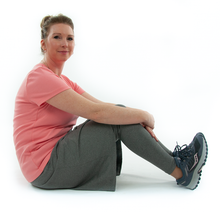 Load image into Gallery viewer, This Athletic Exercise Skirt by Dressing For His Glory is ideal for outdoor team sports, offering a durable performance sport fabric that wicks away moisture. Featuring attached long leggings with an optional zipper pocket, this skirt boasts a smooth flat elastic waistband, making it suitable for all winter sport activities.