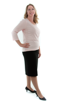 Load image into Gallery viewer, Short Straight Dress Skirt in Ladies Sizes by Dressing For His Glory  The Short Straight Skirt is the most comfortable straight skirt you will ever have. It has a contour waist that rest comfortably on the hip bone with an invisible zipper on the side seam. The skirt is fully lined with luxurious satin! And our Short Straight Dress Skirt wears extremely well. You will love to wear it everyday!