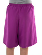 Load image into Gallery viewer, Swim Culottes for Junior  Sizes by Dressing For His Glory Our Swim culottes are perfect for any water sport activity! They are made in fast drying and very durable swimwear fabric. They wear well even in high chlorinated pools! To prevent ballooning they have small vents around at the waistband. The swim culottes are fully lined with an elastic waistband. You also have the option for an invisible zipper pocket at the side seam which is a great place to store your keys or money while swimming!