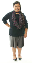 Load image into Gallery viewer, Traditional Culotte For Girls Plus Size by Dressing For His Glory   The Traditional Culotte has a bit more dressier look than any of our other culotte. It has pleats all around a drop yoke making it look like a skirt. It has an elastic waist and is very comfortable.