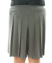 Load image into Gallery viewer, Traditional Culotte For Girls Plus Size by Dressing For His Glory   The Traditional Culotte has a bit more dressier look than any of our other culotte. It has pleats all around a drop yoke making it look like a skirt. It has an elastic waist and is very comfortable. (closeup back view)