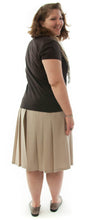 Load image into Gallery viewer, Traditional Culotte For Womens Plus Sizes by Dressing For His Glory  The Traditional Culotte has a bit more dressier look than any of our other culotte. It has pleats all around a drop yoke making it look like a skirt. It has an elastic waist and is very comfortable.