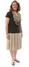 Load image into Gallery viewer, Traditional Culotte For Womens Plus Sizes by Dressing For His Glory  The Traditional Culotte has a bit more dressier look than any of our other culotte. It has pleats all around a drop yoke making it look like a skirt. It has an elastic waist and is very comfortable.