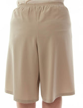 Load image into Gallery viewer, Walking Culotte for Womens Plus Sizes by Dressing For His Glory The Walking Culotte is a straight cut culotte.  It has an elastic waistband and slit pockets. The culotte is extremely durable as well as comfortable. Perfect for hiking, bike riding, soccer games or just about any activity you have in mind!
