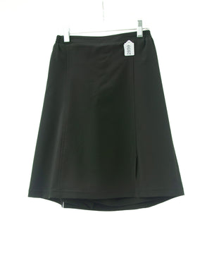 #2859 Sale Rack Item / Flare Skort / Girls 12 / Summer Weight / Black by Dressing For His Glory-The Walking Culotte is a straight cut culotte.  It has an elastic waistband and slit pockets. The culotte is extremely durable as well as comfortable. Perfect for hiking, bike riding, soccer games or just about any activity you have in mind!