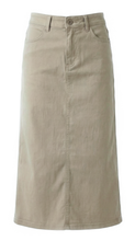 Load image into Gallery viewer, Girls Long Jean skirt by Dressing For His Glory