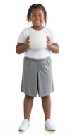Athletic Two Pleater Culotte /  Girls Plus Size