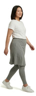 Athletic Exercise Skirt with Long Leggings  / Womens Plus Size