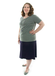 Just the Knit Skirt / Womens Plus Size