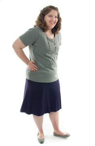 Just the Knit Skirt / Womens Plus Size