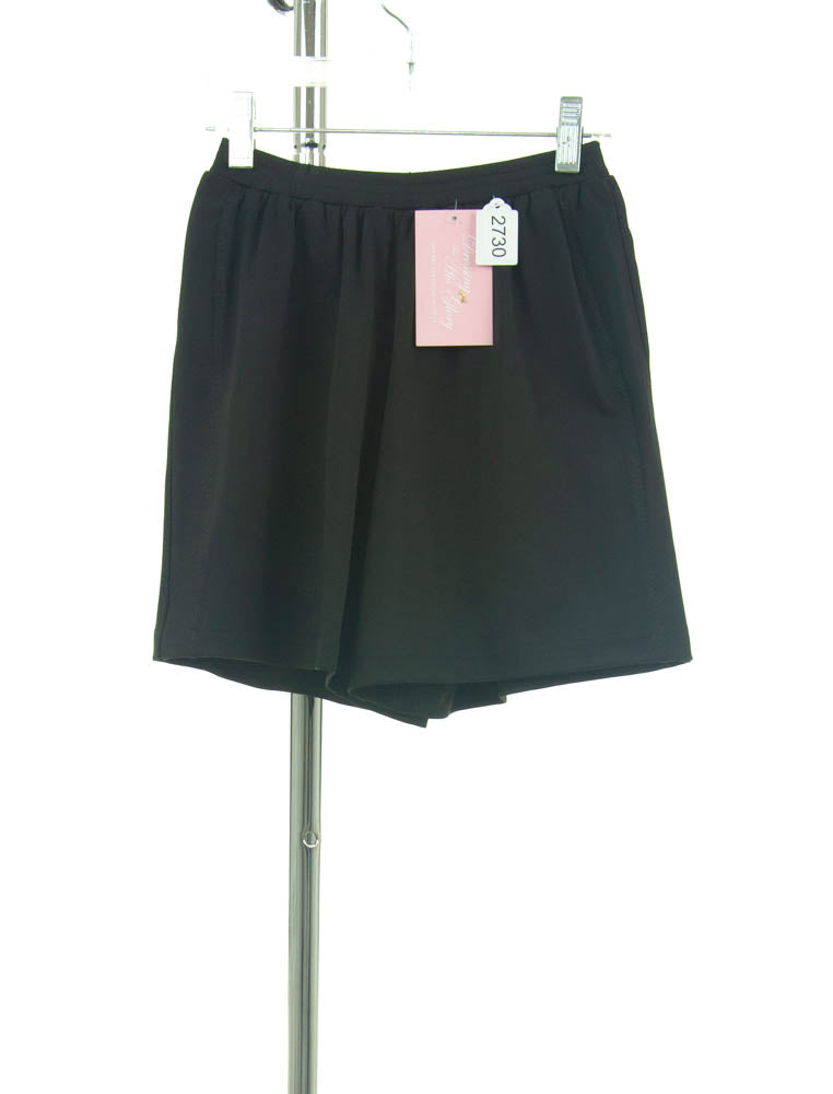 #2730 Sale Rack Item / Athletic Running Culotte / Girls Size 7 / Black