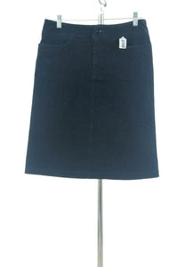 #2759 Sale Rack Item  / Short Jean Skirt  / Junior 5 / Dark Indigo Denim by Dressing For His Glory