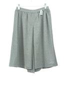 #2778 Sale Rack Item / Athletic Two Pleater Culotte / Girls 12 / Heather Gray