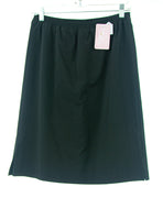 #2808 Sale Rack Item / Straight Skort / Junior Small / Black Summer Weight