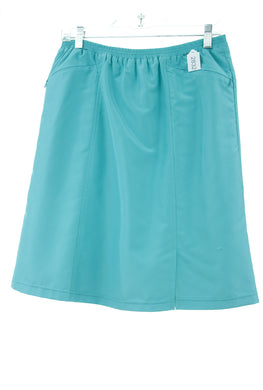 #2832 Sale Rack Item /  Swim Flare Skort / Petite Small / Aqua