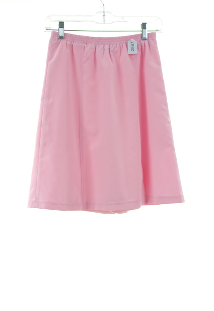 #2867 Sale Rack Item /  Swim Flare Skort / Girls 12 / Light Pink