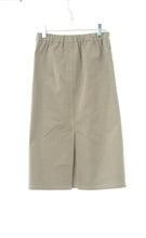 Load image into Gallery viewer, #2869 Sale Rack Item / Long Jean Skirt / Girls Size 7 / Khaki Stretch