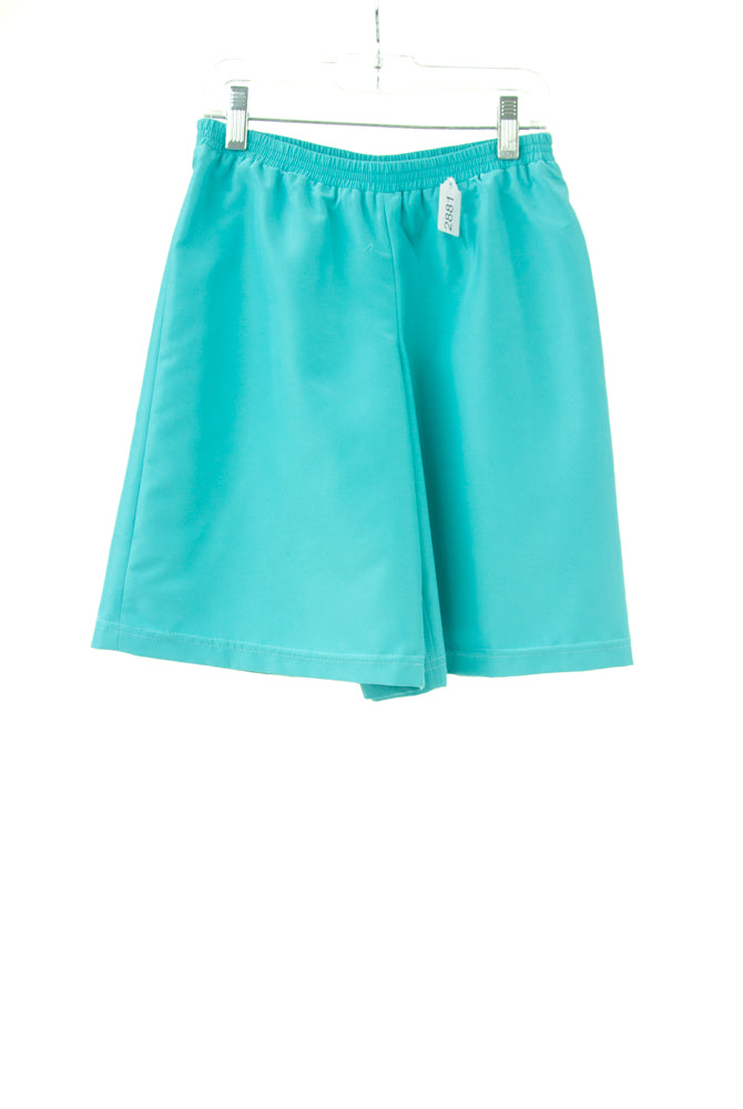 #2881 Sale Rack Item /  Swim Culottes / Girls Size 8 / Aqua
