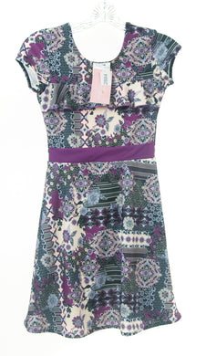 #2884 Sale Rack Item  /  Swim Dress / Girls Size 10 /  Veronica / Magenta