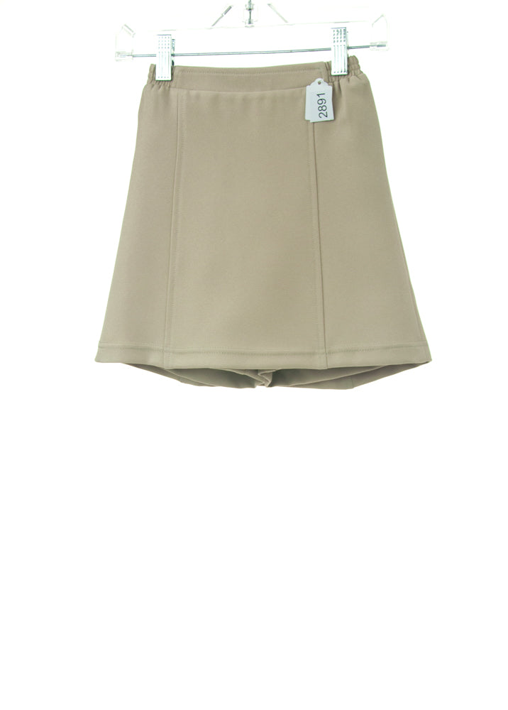 #2891 Sale Rack Item / Uniform Flare Skort / Girls 5 / Khaki