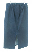 Load image into Gallery viewer, #2904 Sale Rack Item / Long Jean Skirt / Girls Plus Size 22 /  Dark Denim / Second