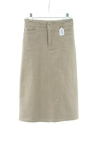 Load image into Gallery viewer, #2869 Sale Rack Item / Long Jean Skirt / Girls Size 7 / Khaki Stretch