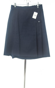 #2169 Sale Rack Item / Uniform Skirt / Girls Plus Size 14 / Navy
