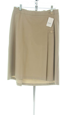 #2197 Sale Rack Item / Uniform Skirt / Girls Plus Size 14 / Khaki