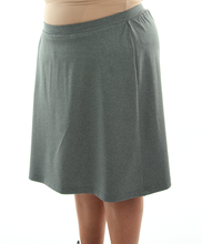 Load image into Gallery viewer, Athletic Exercise Skirt for Womens Plus Sizes by Dressing For His Glory  Athletic Exercise Skirt for Womens Plus Sizes by Dressing For His Glory is perfect for all team sports. It is made with performance sport fabric that keeps you dry. Bike shorts are attached to the waistband of the skirt and has an optional zipper pocket. The Athletic Exercise Skirt has a smooth flat elastic waistband and is great for any sport activity!