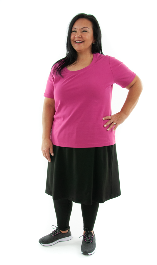 Plus size 2025 running skirt