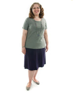 Knit Skort / Womens Plus Size