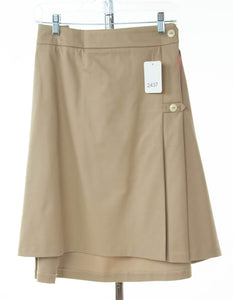 #2437 Sale Rack Item / Uniform Skirt / Womens 24 / Khaki