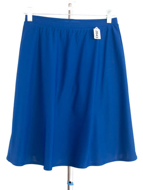#2643 Sale Rack Item / Freestyle Swim Skirt / Petite Small / Royal Blue