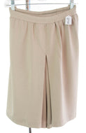#2714 Sale Rack Item / Athletic Two Pleater Culotte / Girls Plus Size 20 / Khaki