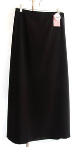 Sale Rack Long A-Line Dress skirt in Tall Ladies Size 28 in black by Dressing For His Glory