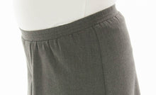 Load image into Gallery viewer, Detailed Waistband: The Two Pleater Culotte for Girls Plus Size by Dressing For His Glory is the most popular culotte that customers purchase for school activities. It has one pleat in the center front and one in the back. It has an elastic waist and is extremely comfortable! 