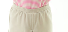 Load image into Gallery viewer, Waistband Detail: Two Pleater Culotte for Girls Sizes by Dressing For His Glory is the most popular culotte that customers purchase for school activities. It has one pleat in the center front and one in the back. It has an elastic waist and is extremely comfortable! 