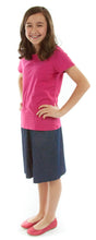 Load image into Gallery viewer, Walking Culotte for Junior Sizes by Dressing For His Glory The Walking Culotte is a straight cut culotte.  It has an elastic waistband and slit pockets. The culotte is extremely durable as well as comfortable. Perfect for hiking, bike riding, soccer games or just about any activity you have in mind!